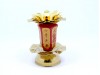 莲花合金香蜡烛台